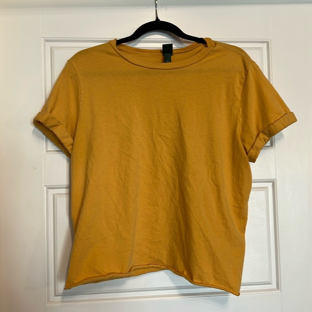Yellow Boxy T-Shirt